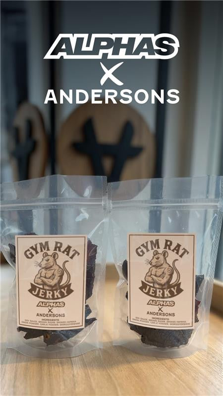 Andersons Gym Rat Beef Jerky
