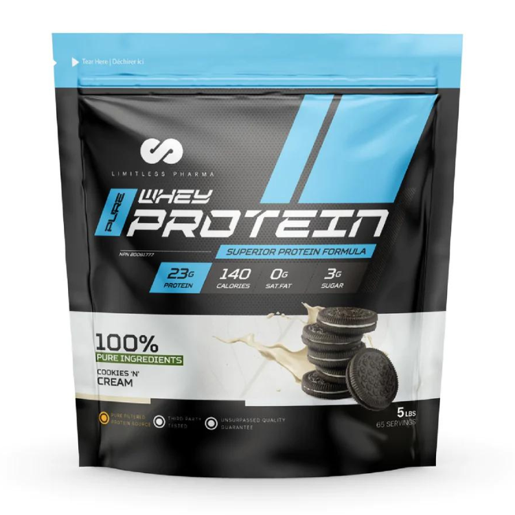 Limitless - Premium 5lb Whey Protein