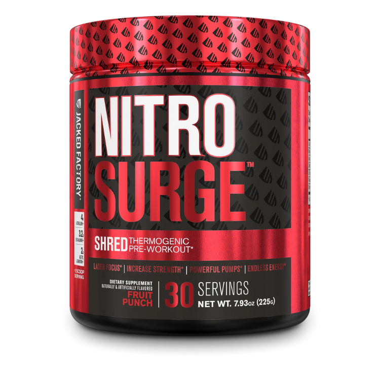 Jacked Factory - Nitrosurge Shred - Pre Workout
