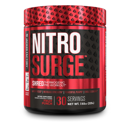 Jacked Factory - Nitrosurge Shred - Pre Workout