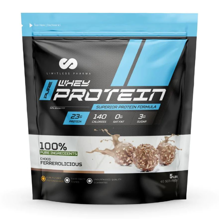 Limitless - Premium 5lb Whey Protein