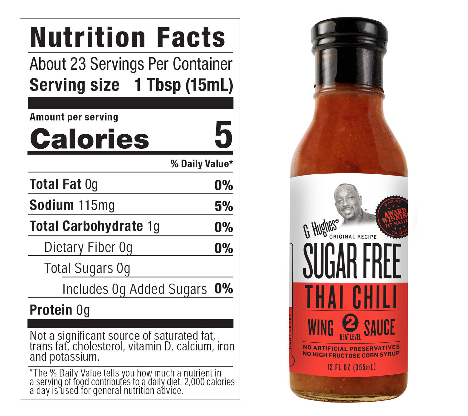 Buy G Hughes Low-Calorie Wing Sauce | Save 20%